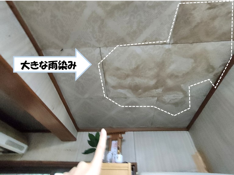 阪南市　大きな雨染み